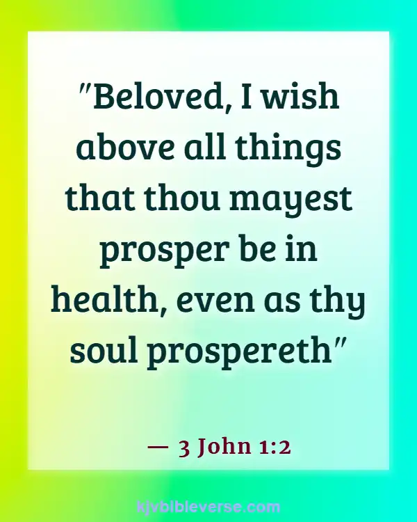 Bible Verses For The Troubled Mind (3 John 1:2)