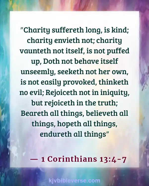 Bible Verse About Fathers Love For His Daughter (1 Corinthians 13:4-7)