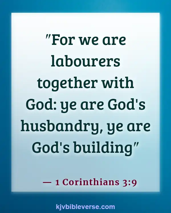 Help Yourself And God Will Help You Bible Verse (1 Corinthians 3:9)