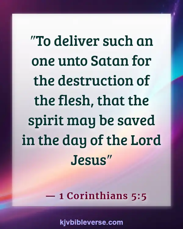 Bible Verse About Saving Lost Souls (1 Corinthians 5:5)