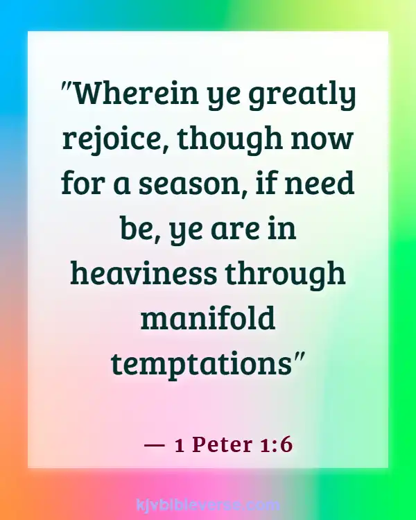 Bible Verse The World Is Not Our Home (1 Peter 1:6)