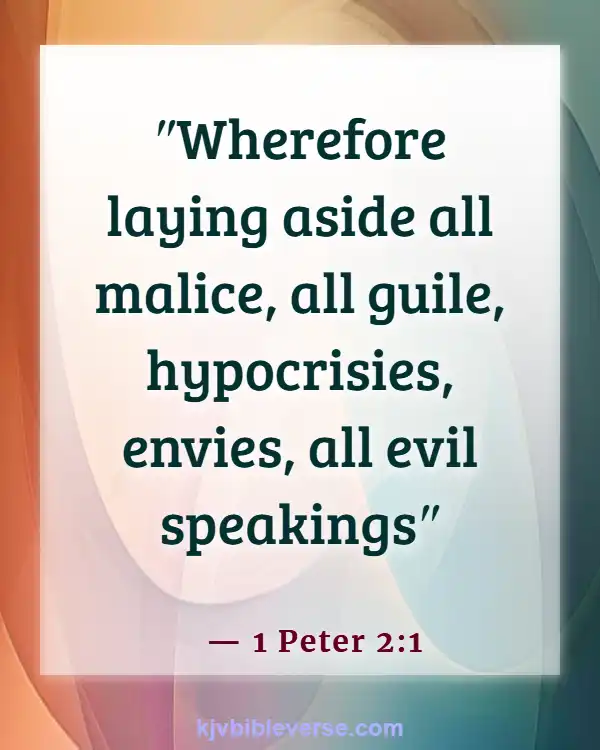 Bible Verses About Mocking Others (1 Peter 2:1)