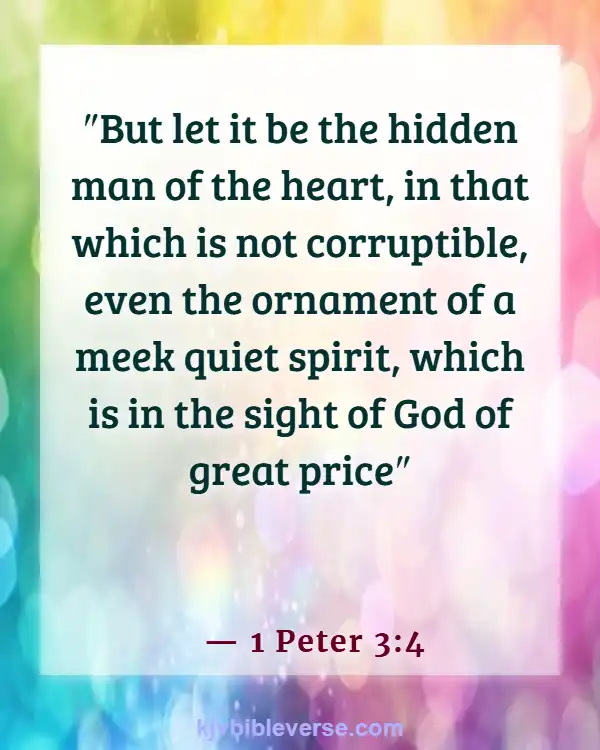 Bible Verses About A Woman Who Fears The Lord (1 Peter 3:4)
