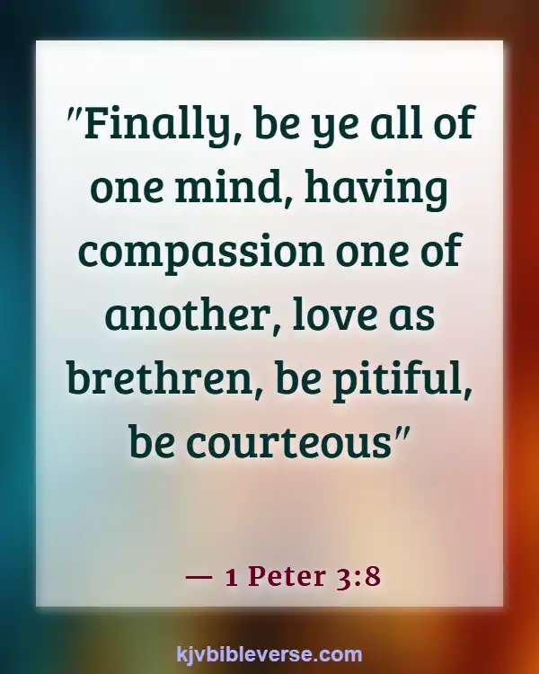Bible Verses About A Woman Who Fears The Lord (1 Peter 3:8)