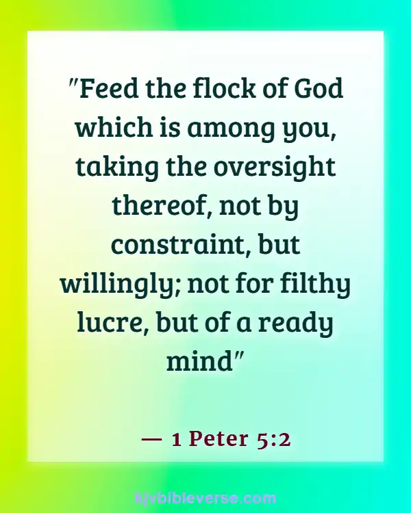 Bible Verse About Saving Lost Souls (1 Peter 5:2)