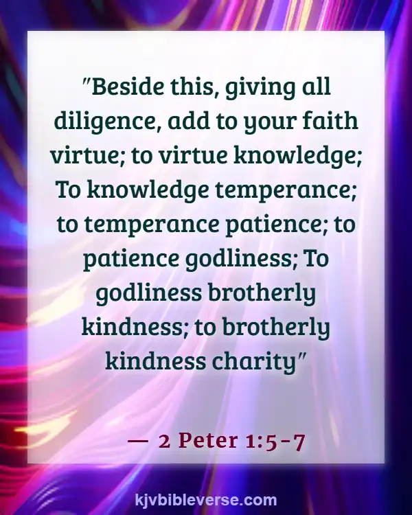 Bible Verse Endurance Produces Character (2 Peter 1:5-7)