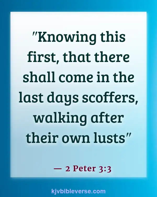 Bible Verses About Mocking Others (2 Peter 3:3)