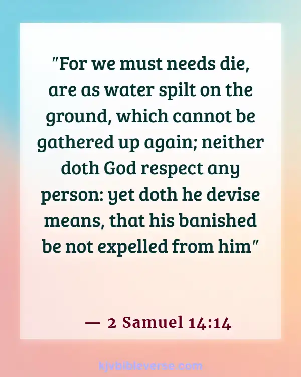 Bible Verses About Time Passing Quickly (2 Samuel 14:14)