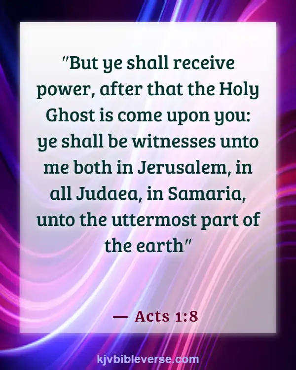 Bible Verse About Saving Lost Souls (Acts 1:8)