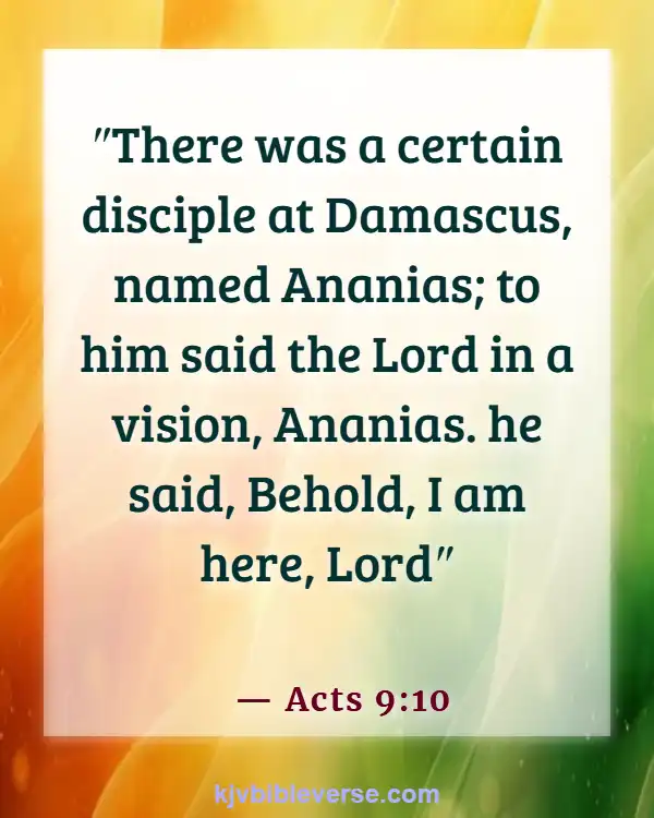 Bible Verses About Destiny Helpers (Acts 9:10)