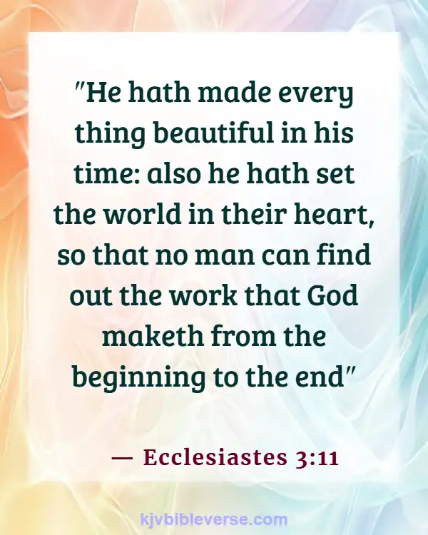 Bible Verses About Destiny Helpers (Ecclesiastes 3:11)