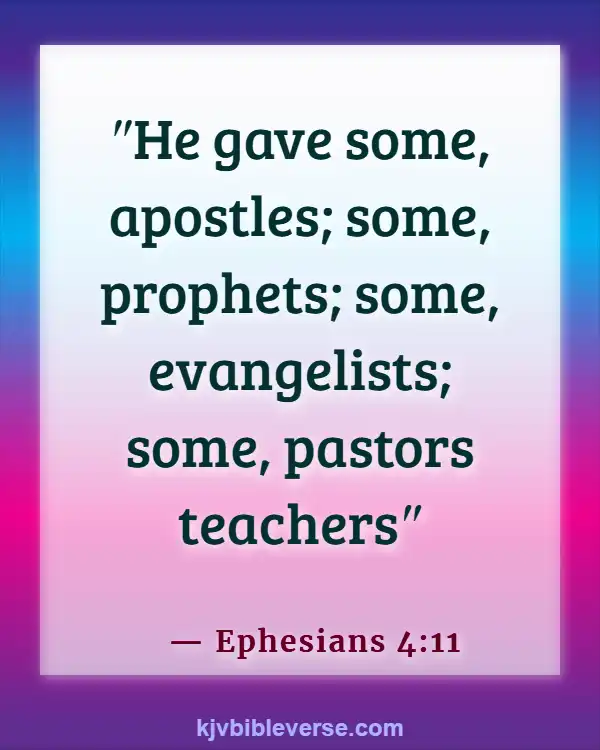 Bible Verses About Destiny Helpers (Ephesians 4:11)