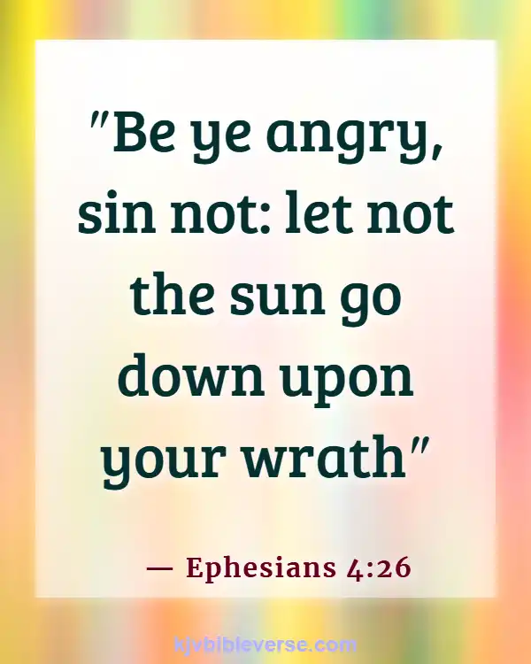 Bible Verses For Siblings Love (Ephesians 4:26)
