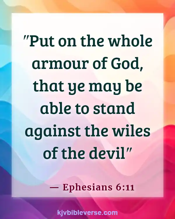 Bible Verses About Challenges At Work (Ephesians 6:11)