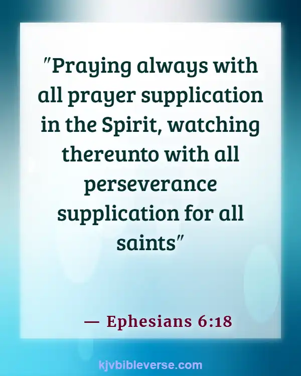 Bible Verse Endurance Produces Character (Ephesians 6:18)