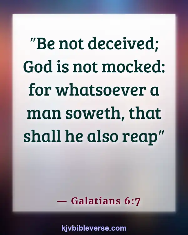 Bible Verses About Mocking Others (Galatians 6:7)