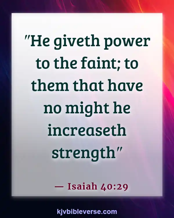 Bible Verses About Challenges At Work (Isaiah 40:29)