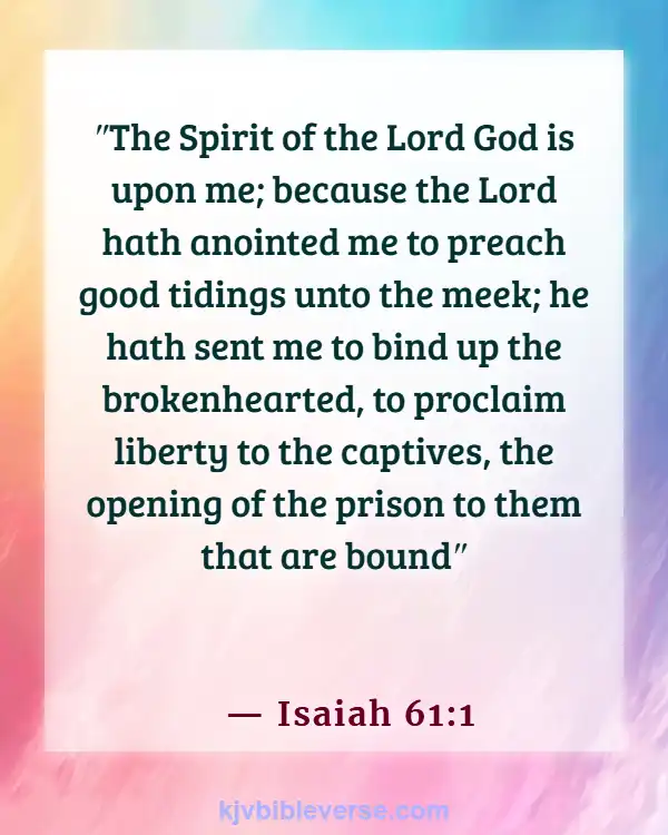Bible Verses About Being Free From Chains (Isaiah 61:1)
