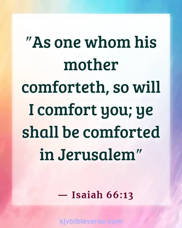 Bible Verses About God Catching Our Tears (Isaiah 66:13)