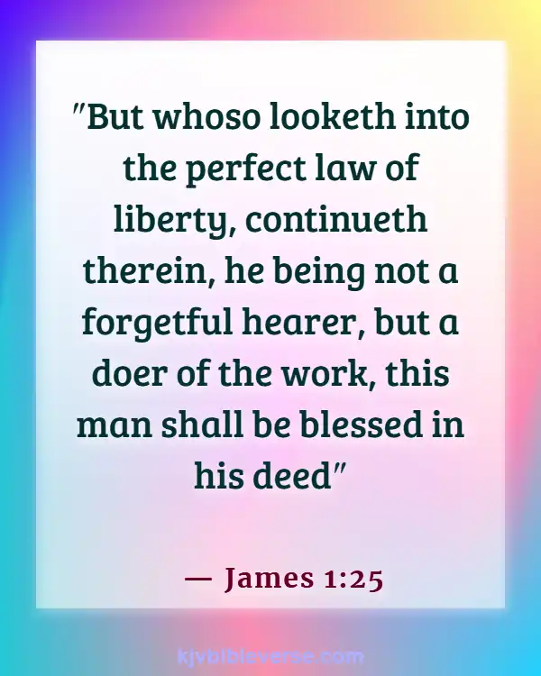 Bible Verses About Being Free From Chains (James 1:25)