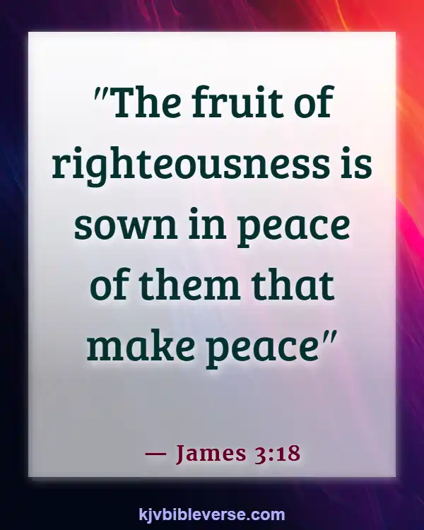 Bible Verse About Settling Out Of Court (James 3:18)