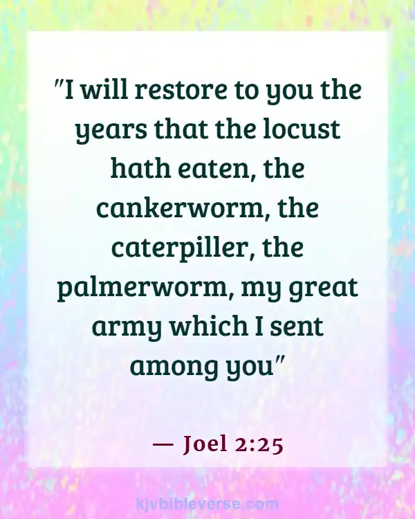 Bible Verse About Saving Lost Souls (Joel 2:25)