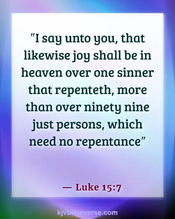 Bible Verses About Hurting A Woman (Luke 15:7)