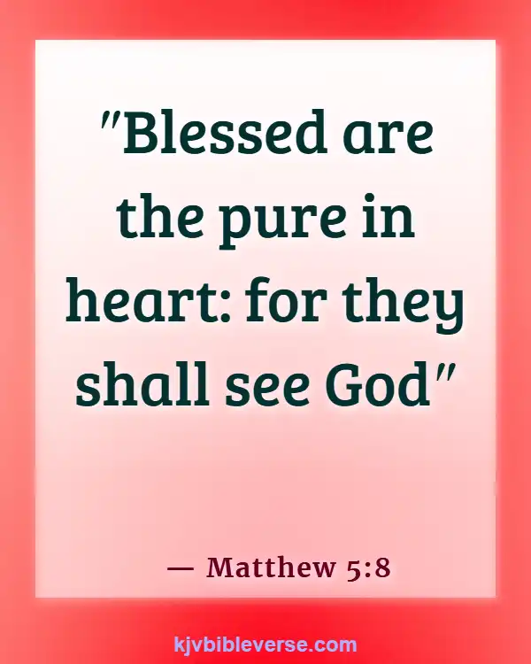 Bible Verses About The Heart Being Desperately Wicked (Matthew 5:8)