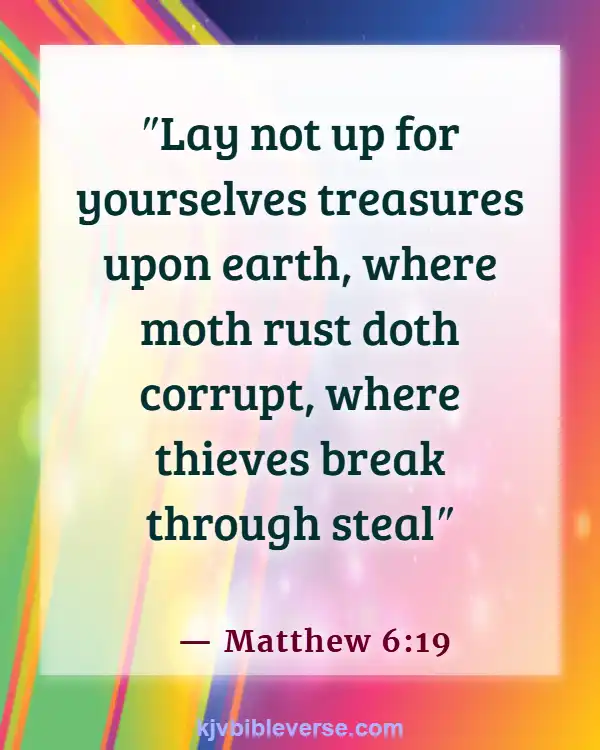 Bible Verse The World Is Not Our Home (Matthew 6:19)