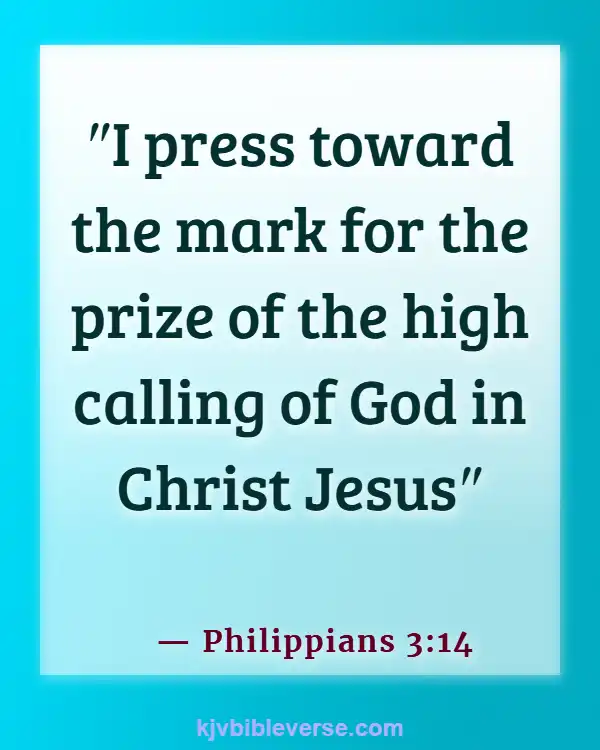 Bible Verse About Laziness Being A Sin (Philippians 3:14)