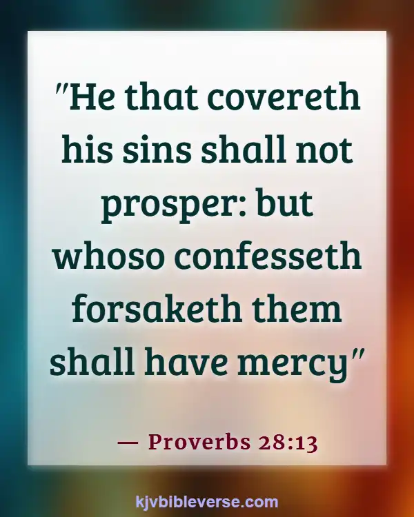 Bible Verses About Hurting A Woman (Proverbs 28:13)