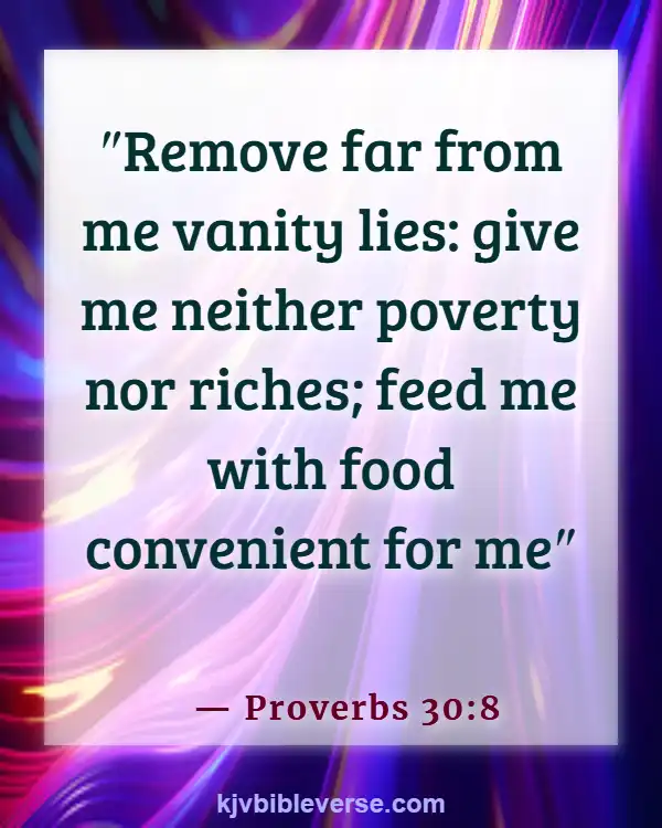 Bible Verses About Food Blessings (Proverbs 30:8)