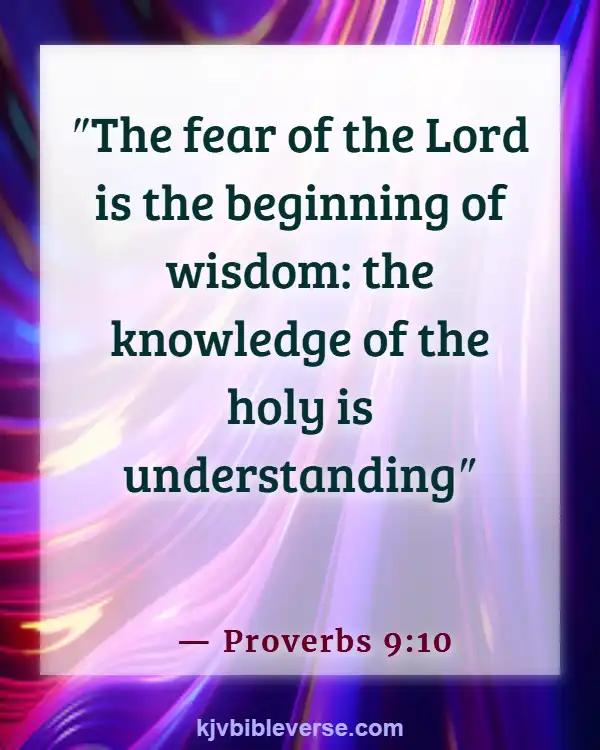 Bible Verses About A Woman Who Fears The Lord (Proverbs 9:10)
