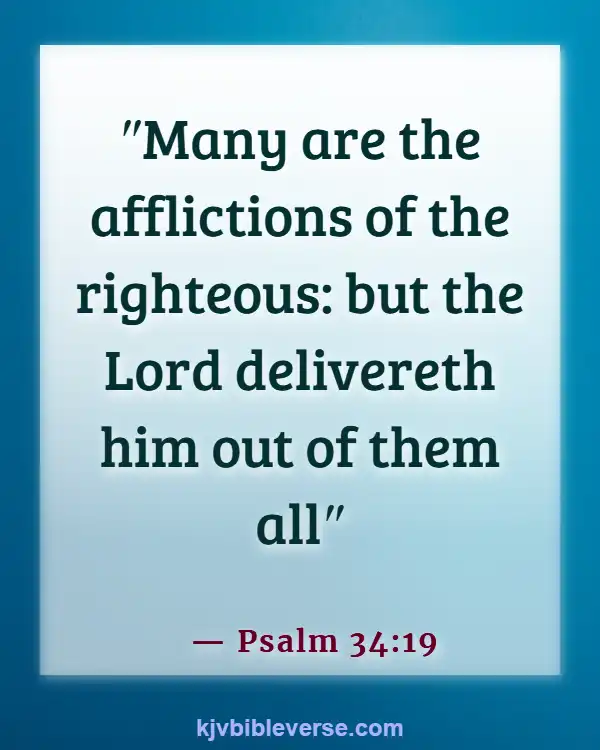 Bible Verse Endurance Produces Character (Psalm 34:19)