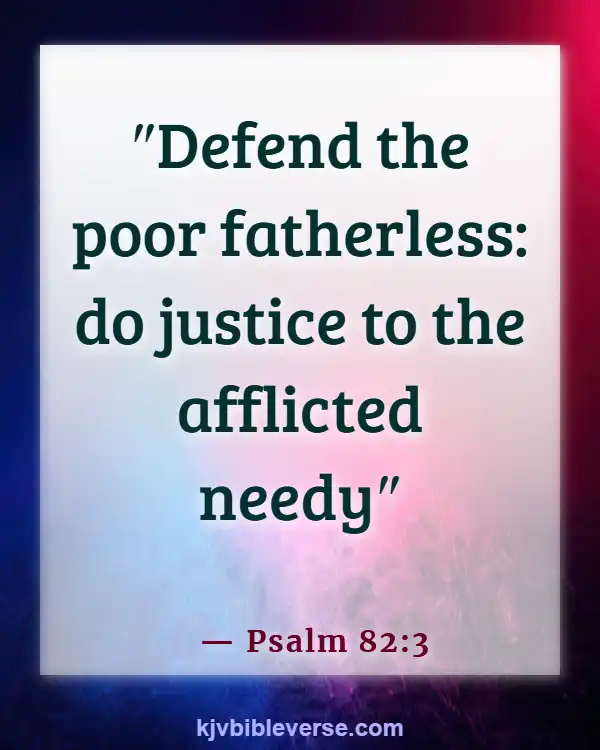 Bible Verses About Hurting A Woman (Psalm 82:3)