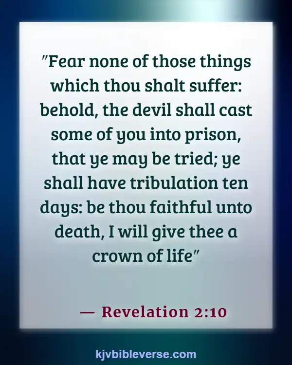 Bible Verse Endurance Produces Character (Revelation 2:10)