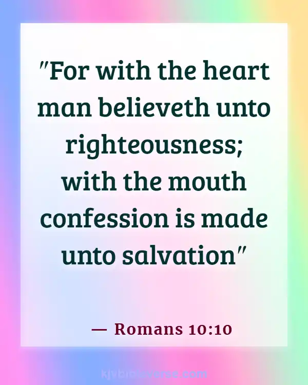 Bible Verses About The Heart Being Desperately Wicked (Romans 10:10)