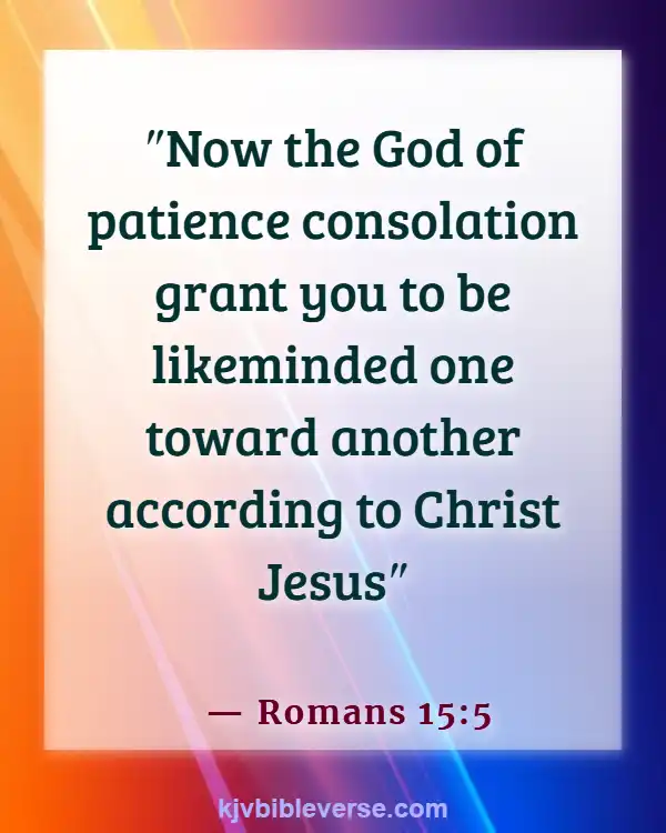 Bible Verses About Running The Race With Perseverance (Romans 15:5)