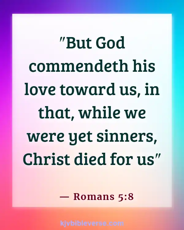 Bible Verse About Saving Lost Souls (Romans 5:8)
