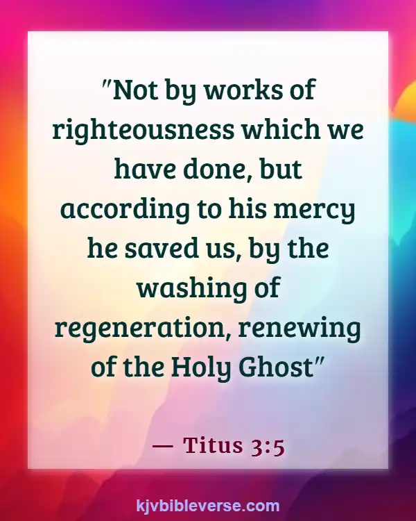 Be Careful What You Feed Your Mind Bible Verses (Titus 3:5)