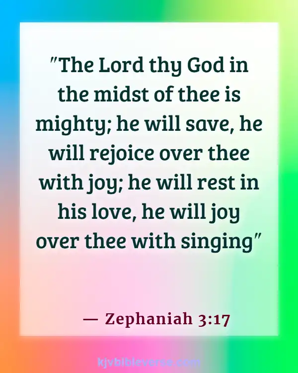 Bible Verse About Seeking God Early In The Morning (Zephaniah 3:17)